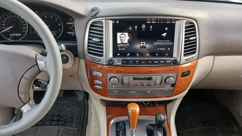 Штатная магнитола Teyes CC3L 4/64 Toyota Land Cruiser 100 (2002-2007) F2 Тип-C