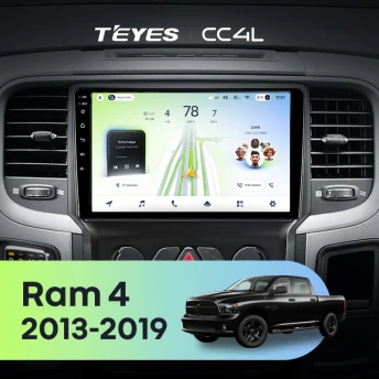 Штатная магнитола Teyes CC4L 6/64 Dodge Ram 4 DJ DS (2013-2019) F3