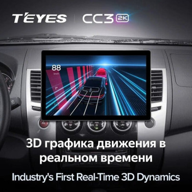 Штатная магнитола Teyes CC3 2K 4/32 Mitsubishi Pajero Sport 2 (2008-2016) (13")