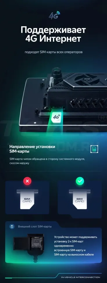 Штатная магнитола Teyes CC3 2K 4/32 Subaru XV (2017-2023) (13")