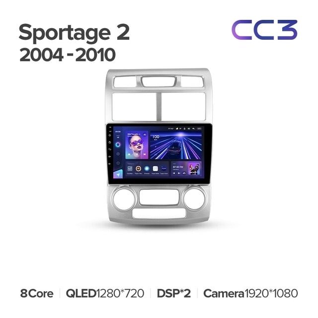 Штатная магнитола Teyes CC3L 4/32 Kia Sportage 2 (2004-2010) F1