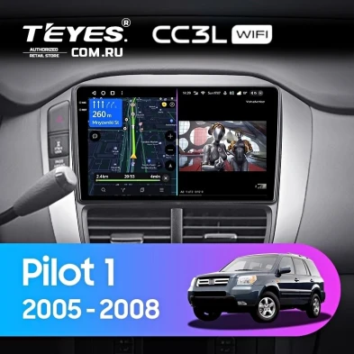 Штатная магнитола Teyes CC3L WiFi 2/32 Honda Pilot 1 (2005-2008)