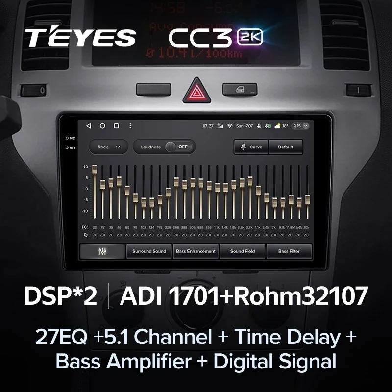 Штатная магнитола Teyes CC3 2K 4/64 Opel Zafira B (2005-2014) F2