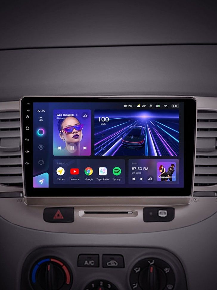 Штатная магнитола Teyes CC3 4/32 Kia Rio 2 (2005-2011) F1