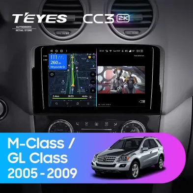 Штатная магнитола Teyes CC3 2K 4/64 Mercedes-Benz GL-Class (2005-2009) F1