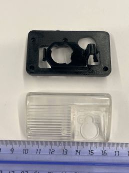 Адаптер под заднюю камеру в подсветку номера Toyota Corolla 2000-2007, BYD F3, Celica