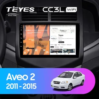 Штатная магнитола Teyes CC3L WiFi 2/32 Chevrolet Aveo 2 (2011-2015)