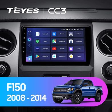 Штатная магнитола Teyes CC3 4/32 Ford F150 P415 Raptor (2008-2014) F1