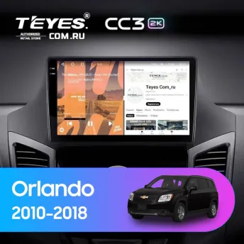 Штатная магнитола Teyes CC3 2K 6/128 Chevrolet Orlando (2010-2018)