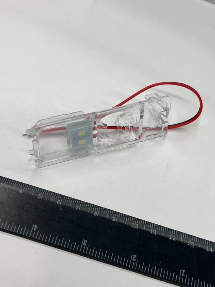 Адаптер под заднюю камеру в подсветку номера VW Polo 10+ (хэтч), Skoda Fabia new