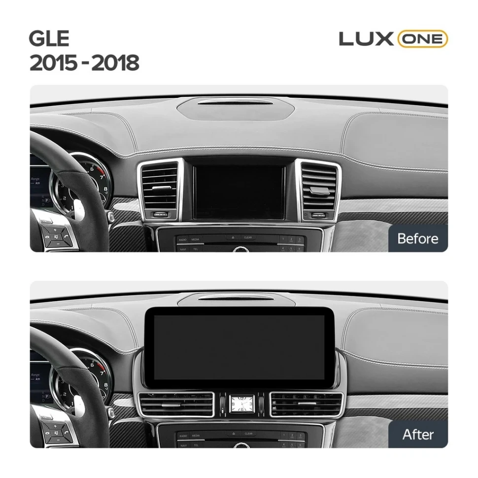 Штатная магнитола Teyes LUX ONE 6/128 Mercedes-Benz GLE-Class W166 (NTG 5.0) (2015-2018)