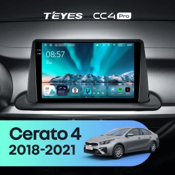 Штатная магнитола Teyes CC4 Pro 12/256 Kia Cerato 4 (2018-2021)