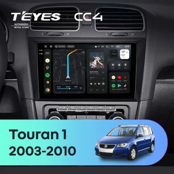 Штатная магнитола Teyes CC4 6/64 Volkswagen Touran 1 (2003-2010)