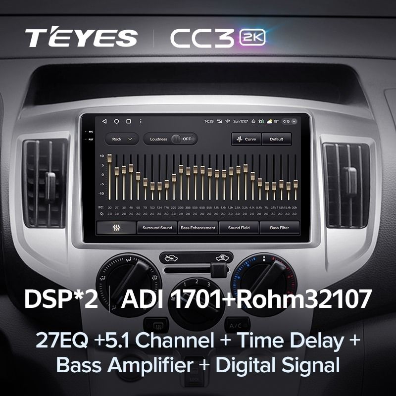 Штатная магнитола Teyes CC3 2K 6/128 Nissan NV200 M20 (2009-2023) F1