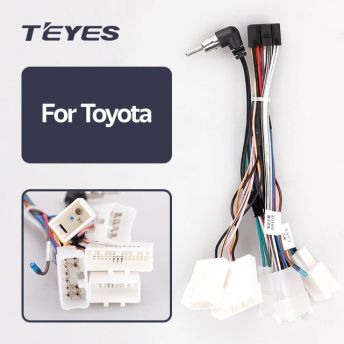 Проводка питания TEYES для Toyota для подключения Android ГУ