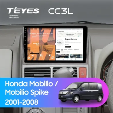 Штатная магнитола Teyes CC3L 4/64 Honda Mobilio Spike (2001-2008)