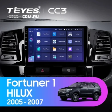 Штатная магнитола Teyes CC3 4/32 Toyota Hilux (2005-2007) F2
