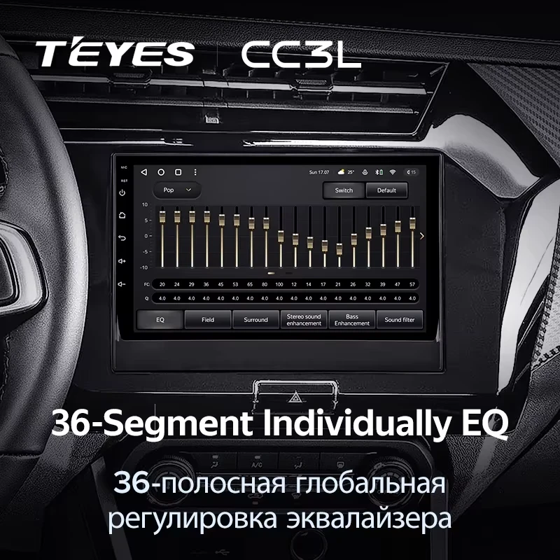 Штатная магнитола Teyes CC3L 4/64 Chery Tiggo 3x 1 (2021-2023)