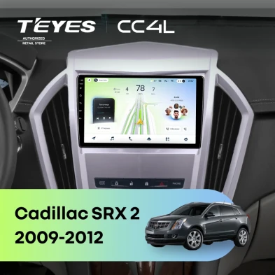 Штатная магнитола Teyes CC4L 6/64 Cadillac SRX 2 (2009-2012)