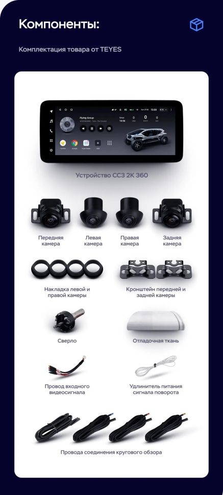 Штатная магнитола Teyes LUX ONE 360 6/128 Lexus RX450h 4 AL20 (2015-2024) Тип-C