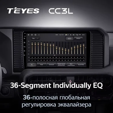 Штатная магнитола Teyes CC3L 4/32 Toyota Land Cruiser Prado 250 (2024-2026)