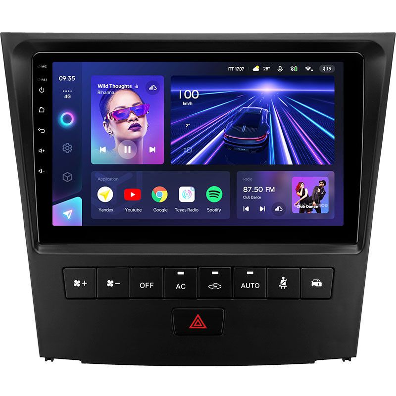 Штатная магнитола Teyes CC3 4/32 Lexus GS300 350 400 430 450h 460 (2004-2011)