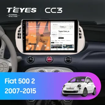 Штатная магнитола Teyes CC3 4/32 Fiat 500 2 (2007-2015)