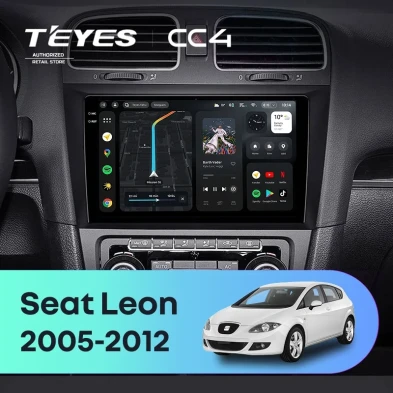 Штатная магнитола Teyes CC4 8/128 Seat Leon (2005-2012)