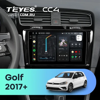 Штатная магнитола Teyes CC4 6/64 Volkswagen Golf 2017+