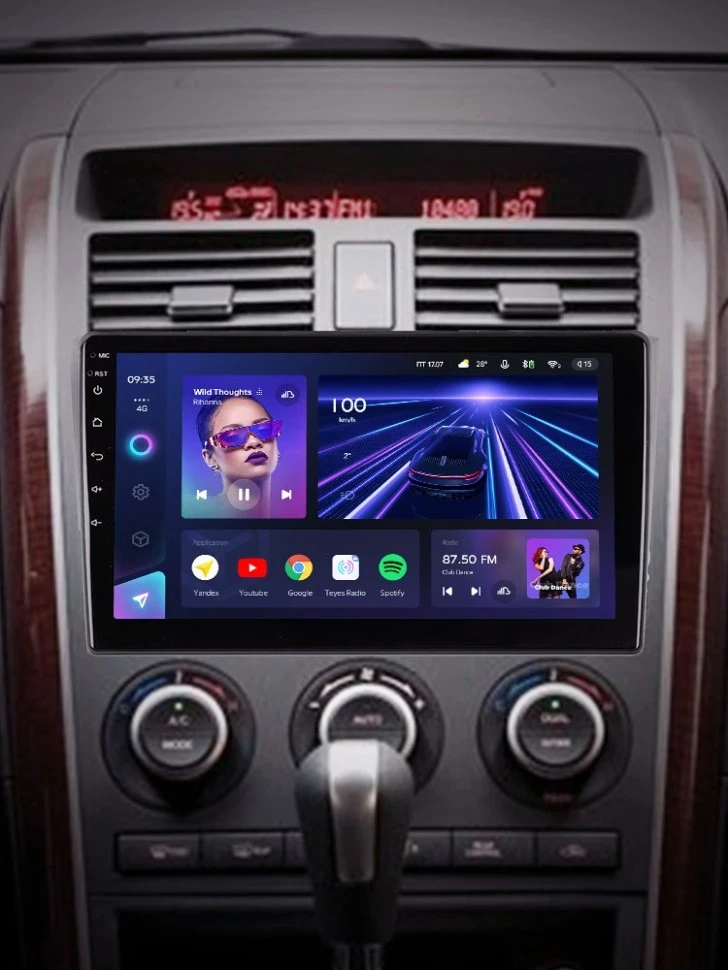 Штатная магнитола Teyes CC3 4/32 Mazda CX-9 TB (2006-2016)