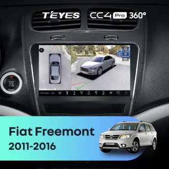 Штатная магнитола Teyes CC4 Pro 360 8/128 Fiat Freemont (2011-2016)