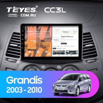 Штатная магнитола Teyes CC3L 4/32 Mitsubishi Grandis 1 (2003-2010) F1