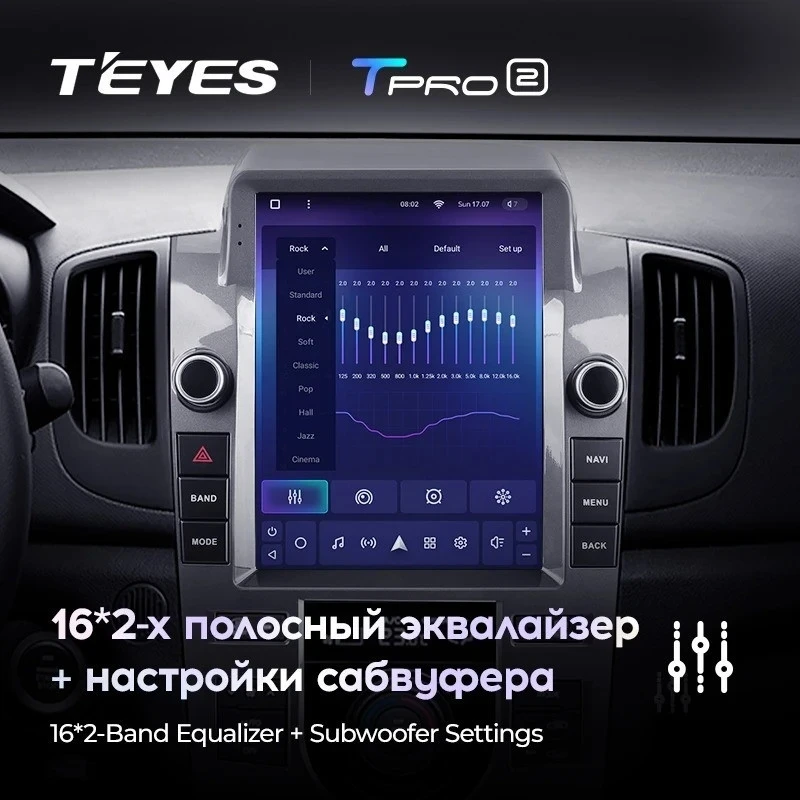 Штатная магнитола Tesla style Teyes TPRO 2 4/64 Kia Cerato 2 TD (2008-2013) F2