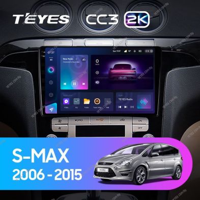 Штатная магнитола Teyes CC3 2K 4/32 Ford S-MAX 1 (2006-2015) F1