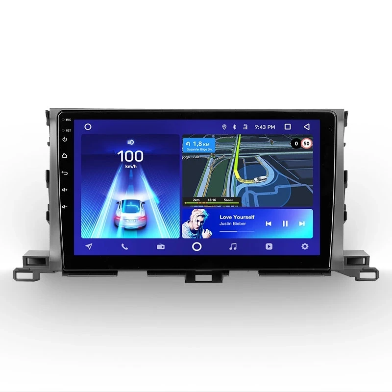 Переходная рамка Toyota Highlander 3 XU50 (2013-2018) (10")