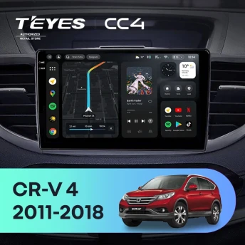 Штатная магнитола Teyes CC4 6/64 Honda CR-V 4 RM RE (2011-2018) Тип-B
