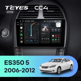 Штатная магнитола Teyes CC4 8/128 Lexus ES350 5 XV40 (2006-2012) Тип-AB