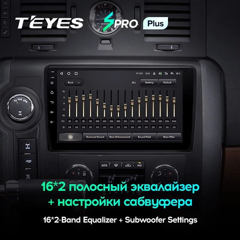 Штатная магнитола Teyes SPRO Plus 4/32 Hummer H2 E85 (2007-2009) F1