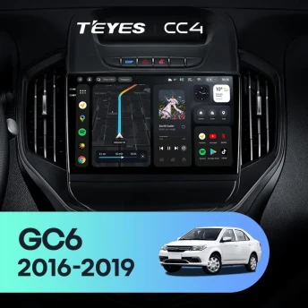 Штатная магнитола Teyes CC4 6/64 Geely GC6 (2016-2019)
