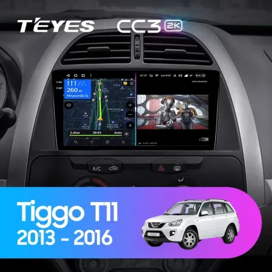 Штатная магнитола Teyes CC3 2K 4/32 Chery Tiggo T11 FL (2013-2016)