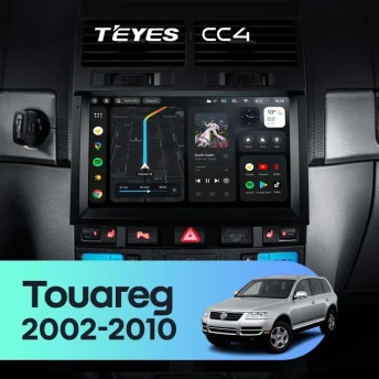 Штатная магнитола Teyes CC4 8/128 Volkswagen Touareg GP (2002-2010) F1
