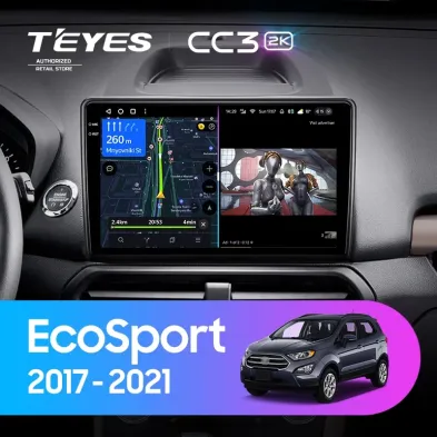 Штатная магнитола Teyes CC3 2K 360 6/128 Ford EcoSport (2017-2021)