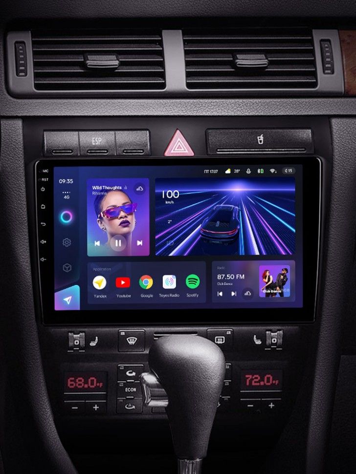 Штатная магнитола Teyes CC3 4/32 Audi A6 2 (1997-2004)