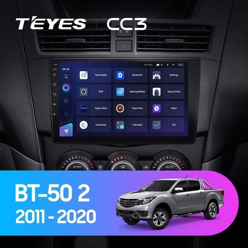 Штатная магнитола Teyes CC3 4/32 Mazda BT-50 (2011-2020) F2 (0din)