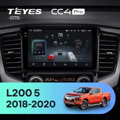 Штатная магнитола Teyes CC4 Pro 8/128 Mitsubishi L200 5 (2018-2020) F2