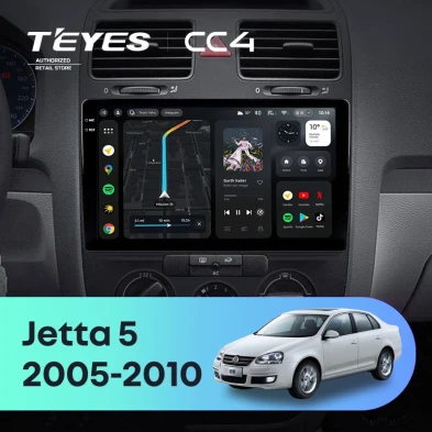 Штатная магнитола Teyes CC4 8/128 Volkswagen Jetta 5 (2005-2010) F1