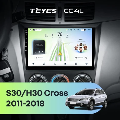 Штатная магнитола Teyes CC4L 6/64 Dongfeng S30 H30 Cross (2011-2018)