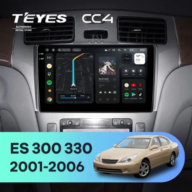 Штатная магнитола Teyes CC4 6/64 Lexus ES250 ES300 ES330 (2001-2006)