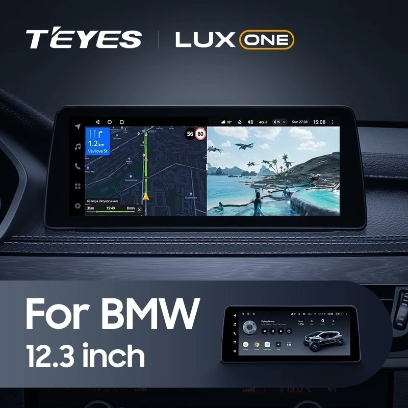 Штатная магнитола Teyes LUX ONE 6/128 BMW X5 F15 (EVO) (2013-2020)