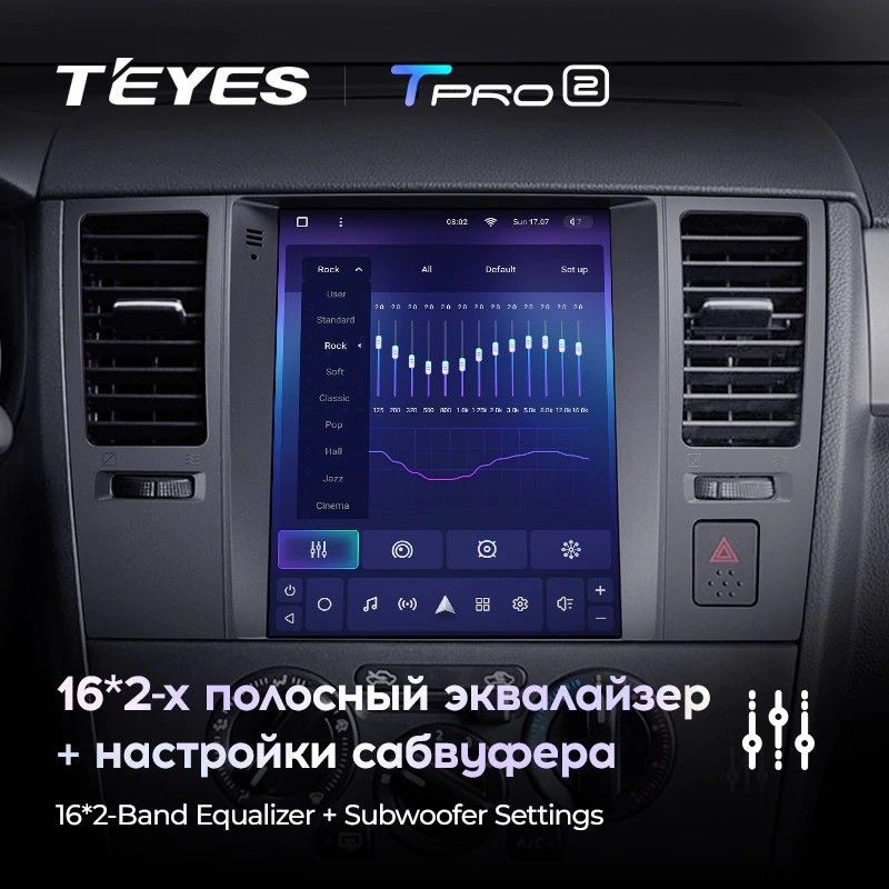 Штатная магнитола Tesla style Teyes TPRO 2 4/32 Nissan Tiida C11 (2004-2013)